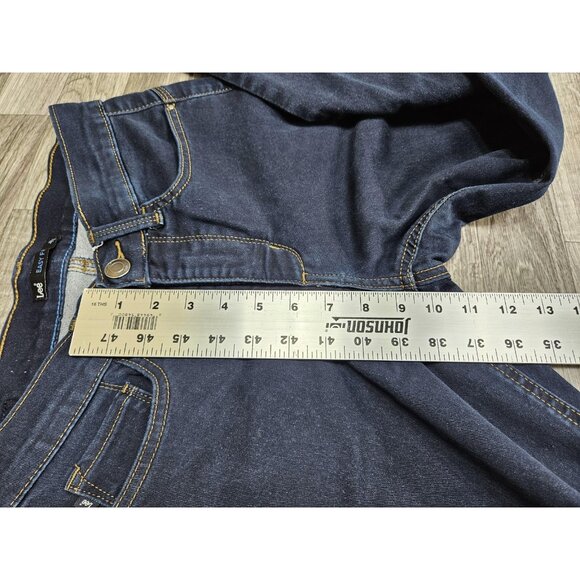 (3/$35) Lee Jeans Womens 6 Petite Blue Easy Fit Denim Straight Leg Classic - Picture 11 of 12